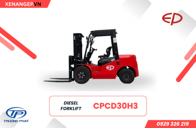 Xe nâng dầu EP-BIGJOE 3.0 Tấn Model: CPCD30H3