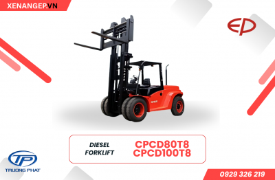 Xe nâng dầu EP-BIGJOE 8.0/10.0 Tấn Model: CPCD80T8 / CPCD100T8